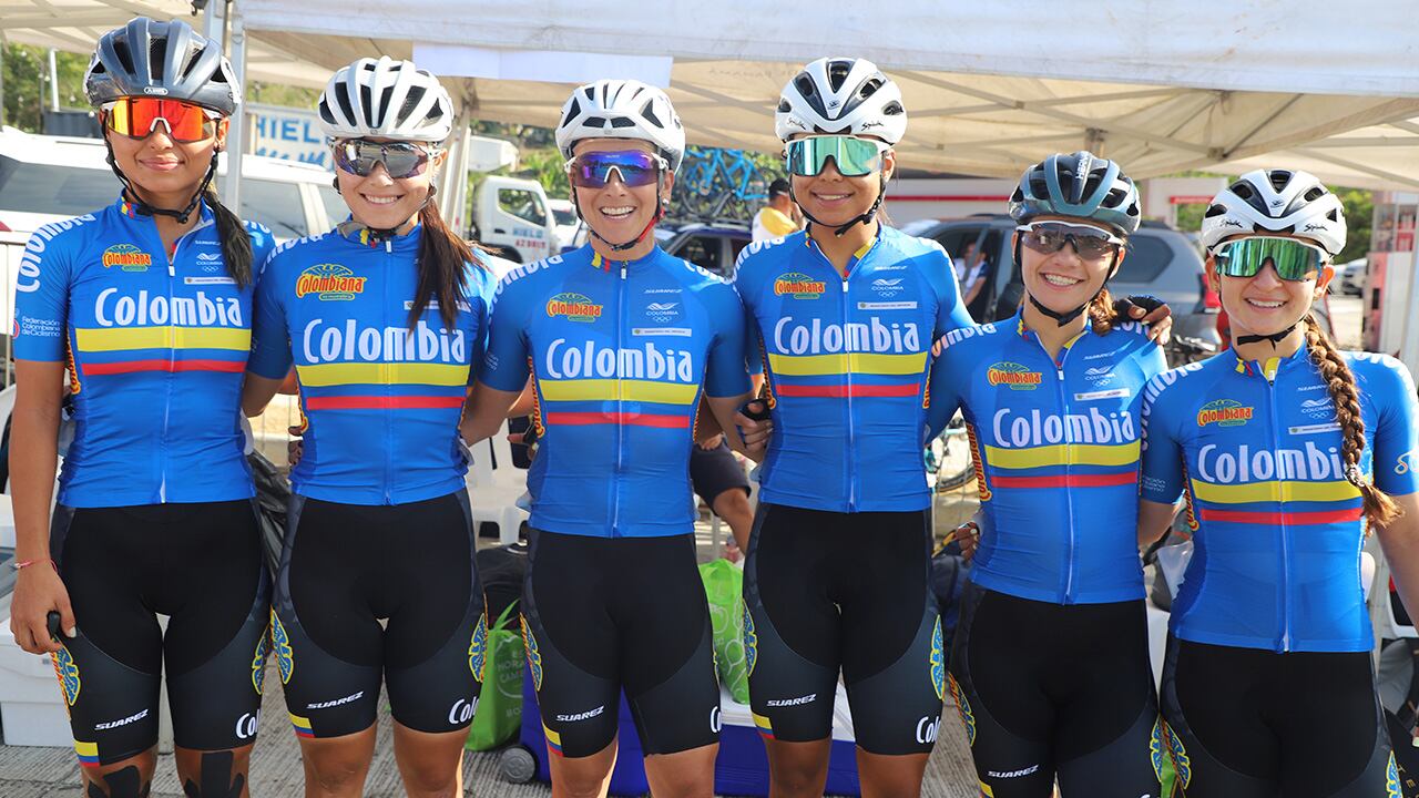 Alzate y Peñuela terminaron en el Top 10 de la ruta élite en el Panamericano. Foto: Twitter Federación Colombiana de Ciclismo (@fedeciclismocol)