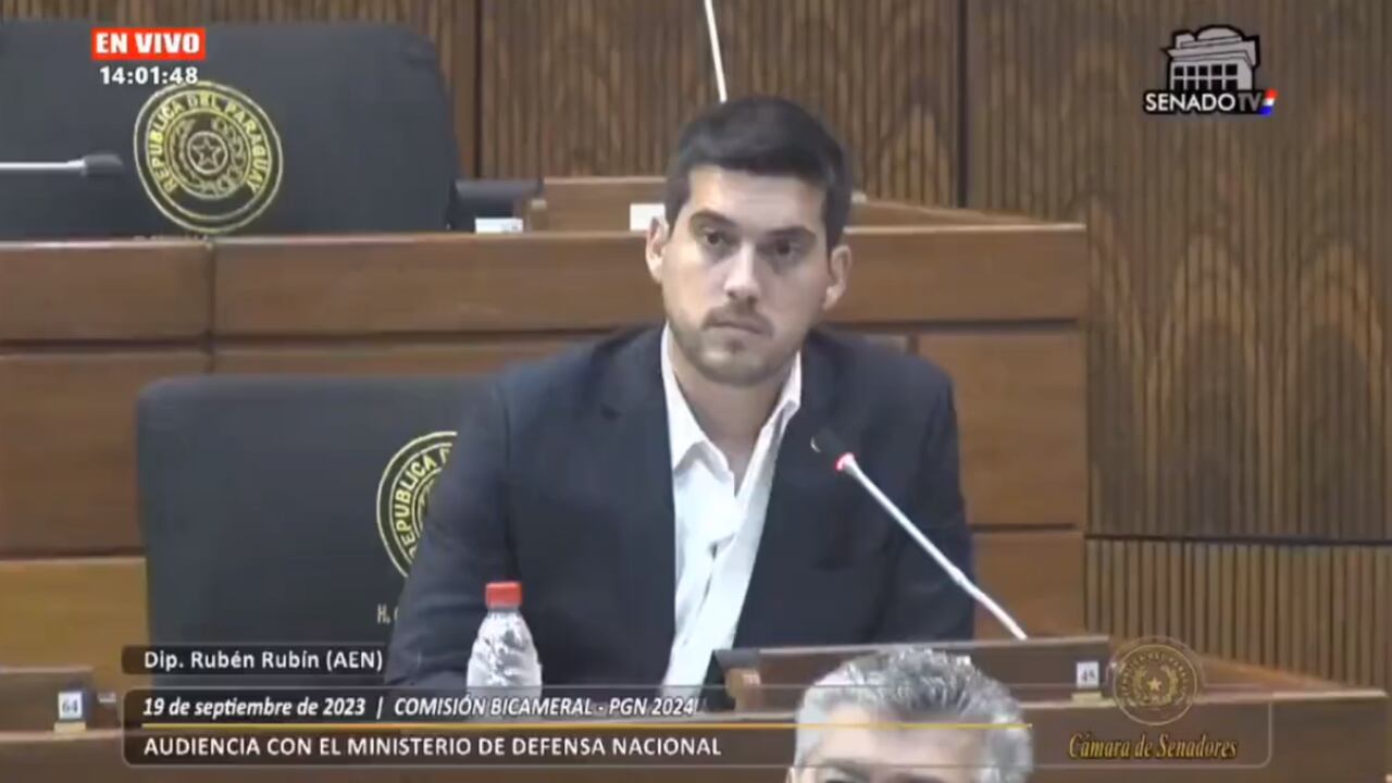 El congresista Rubén Rubín ha causado asombro en las redes sociales por sus declaraciones en el Congreso paraguayo.