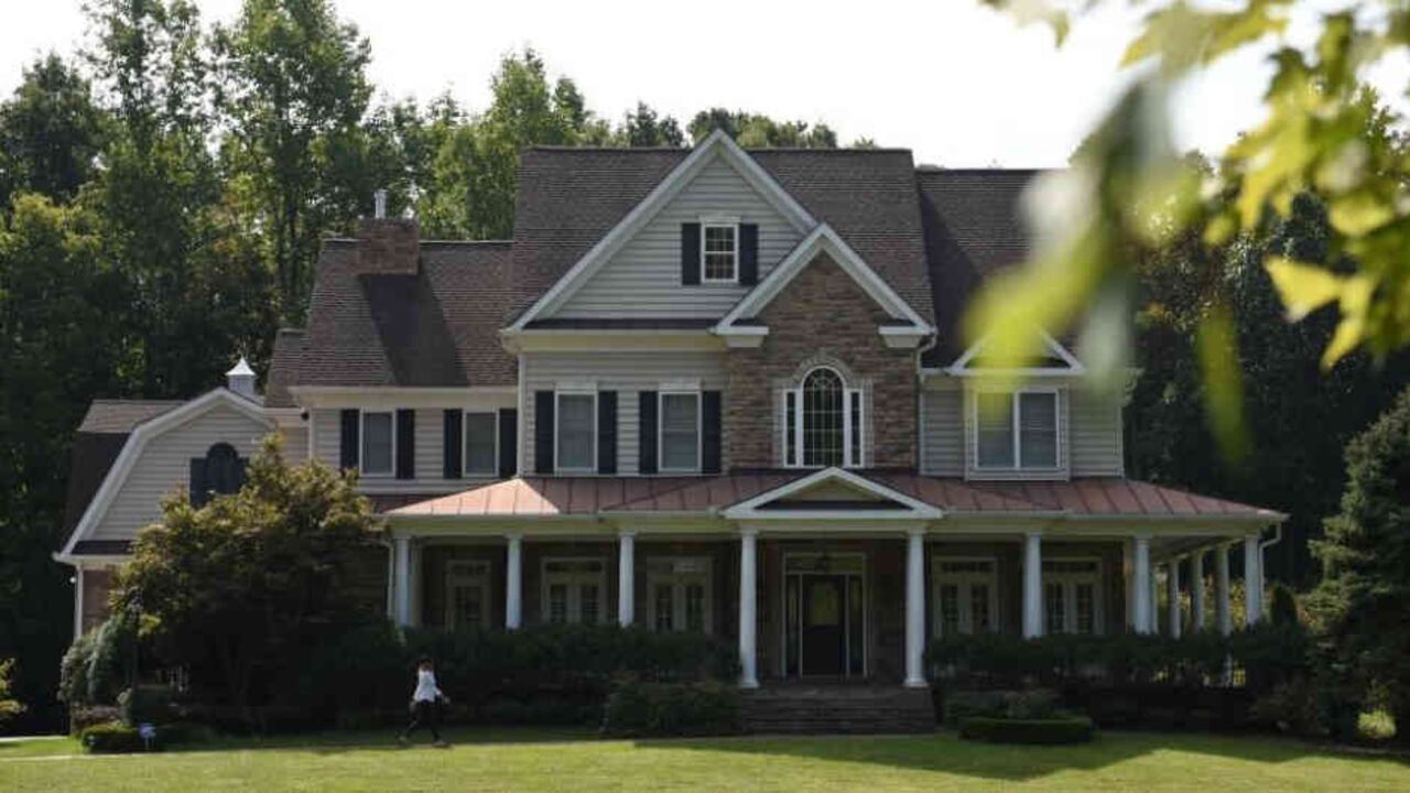 La casa donde supuestamente vive Oleg Smolenkov y su familia en Stafford, Virginia, Estados Unidos. Foto: Getty Images/BBC