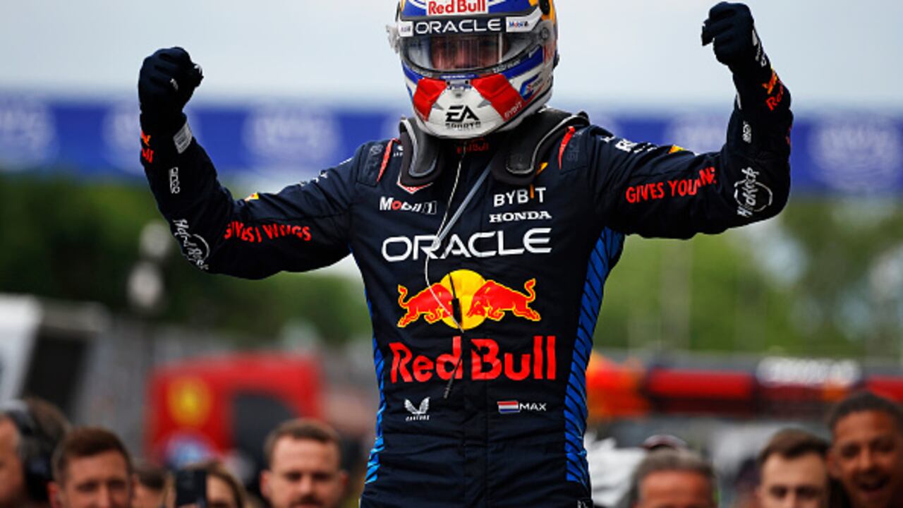 Max Verstappen celebra una nueva victoria para su palmarés.