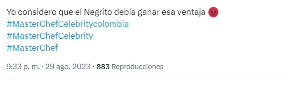 Críticas por el reciente capítulo de 'MasterChef Celebrity'