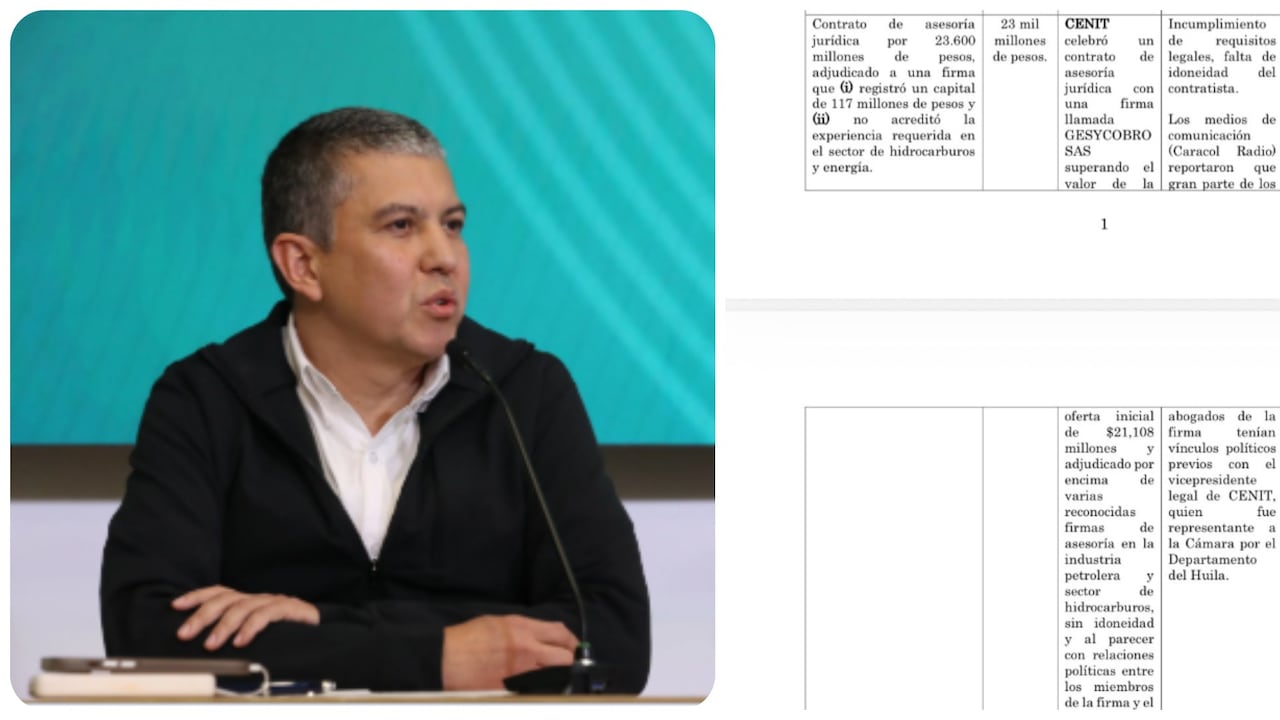 Alexander Cadena, presidente de Cenit