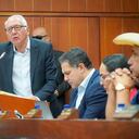 El ministro de Salud, Guillermo Alfonso Jaramillo, hizo los fuertes señalamientos ante la Comisión Séptima del Senado.