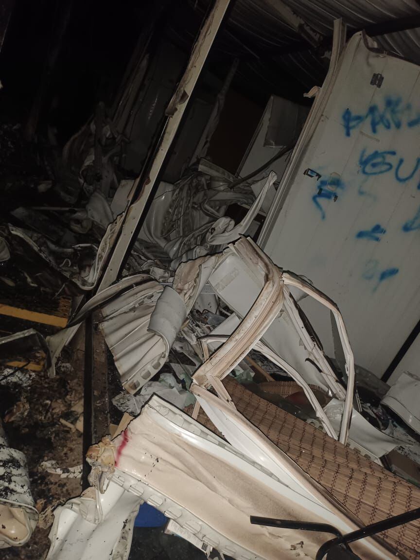 Lo último: estas son las primeras imágenes de los daños al interior del campo petrolero en Los Pozos, en Caquetá.