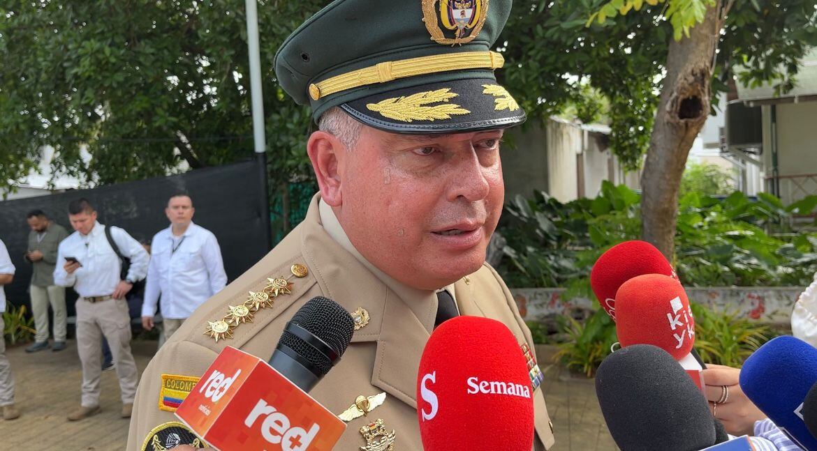 Comandante de las Fuerzas Militares general Helder Giraldo
