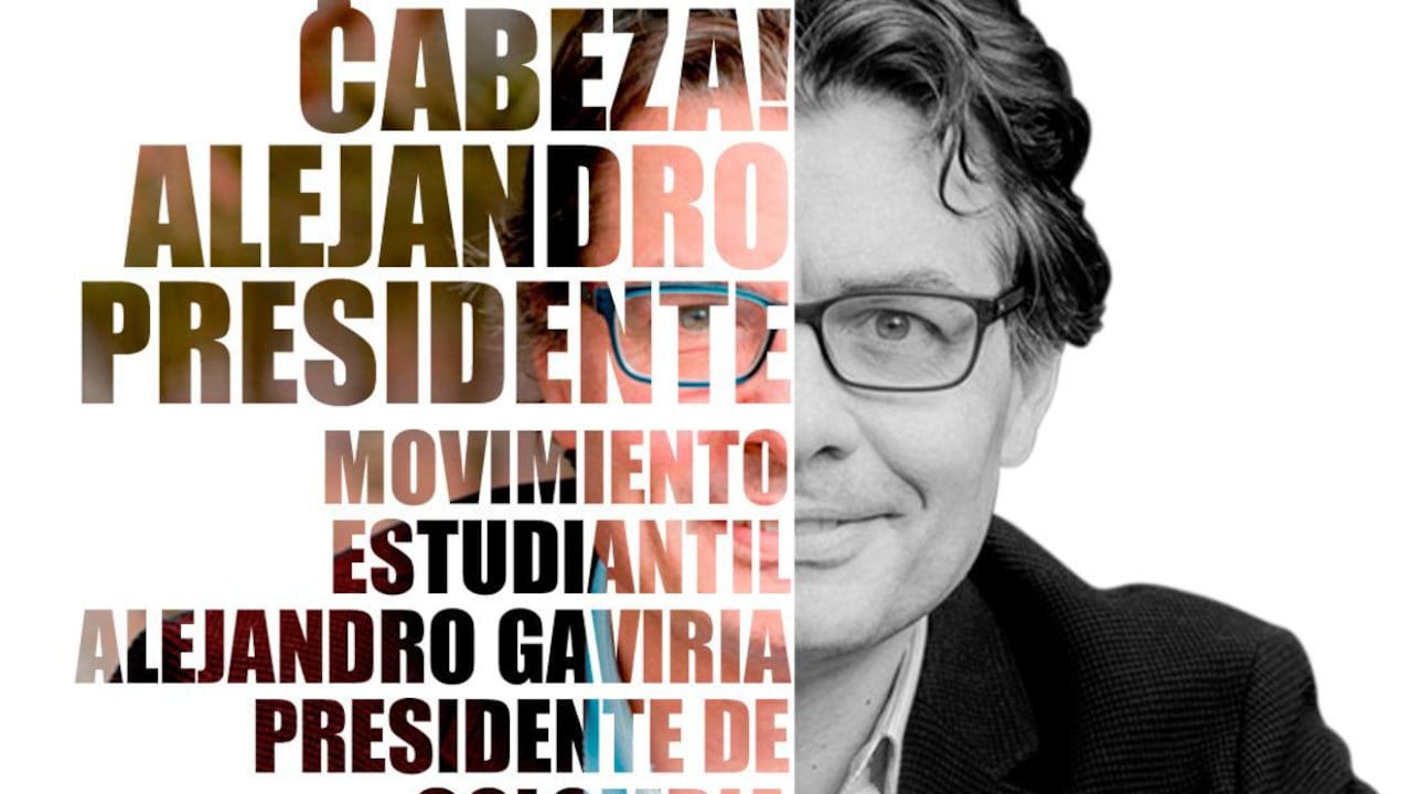 Campaña en redes sociales para Alejandro Gaviria