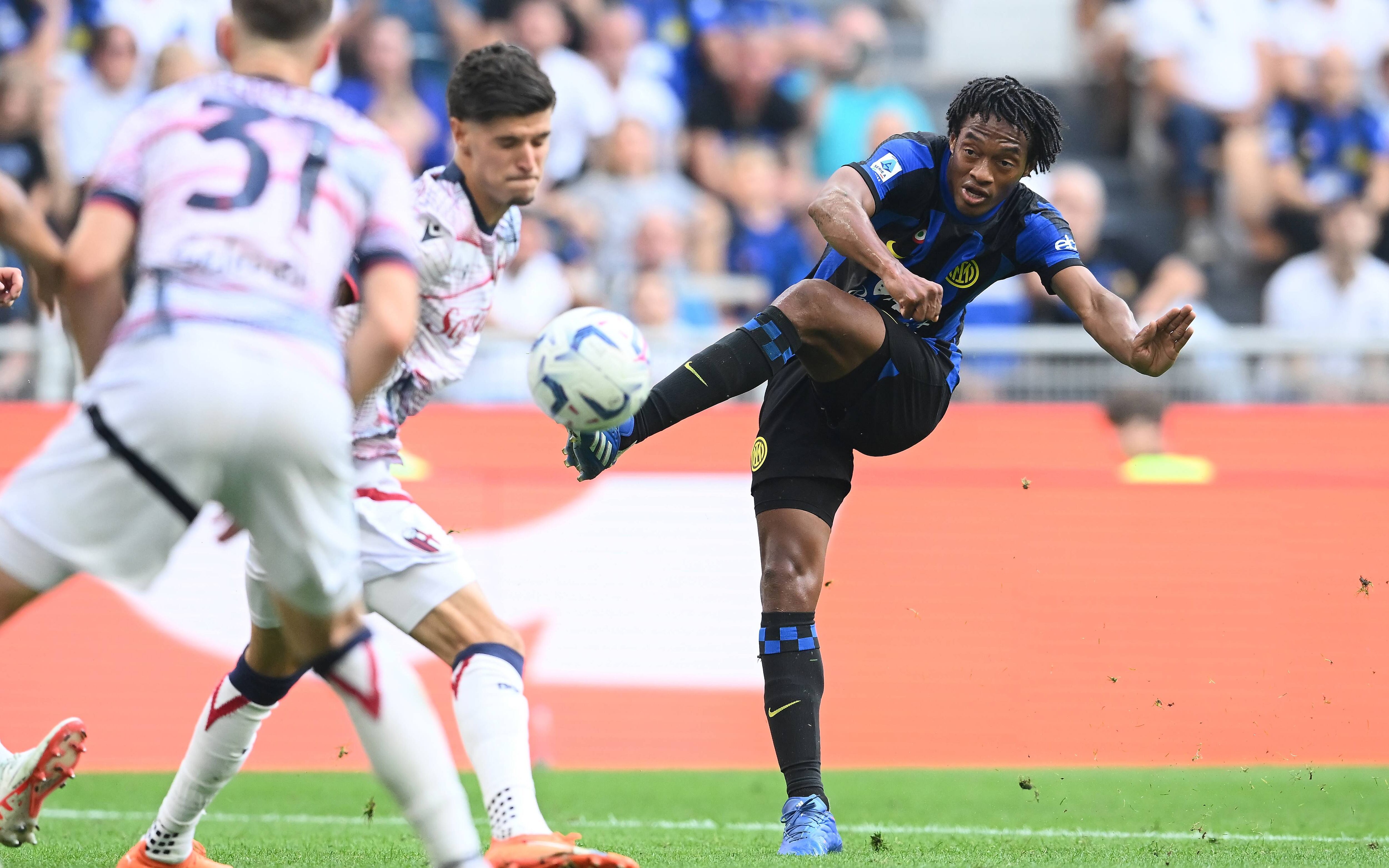 Juan Guillermo Cuadrado volvió a tener minutos.