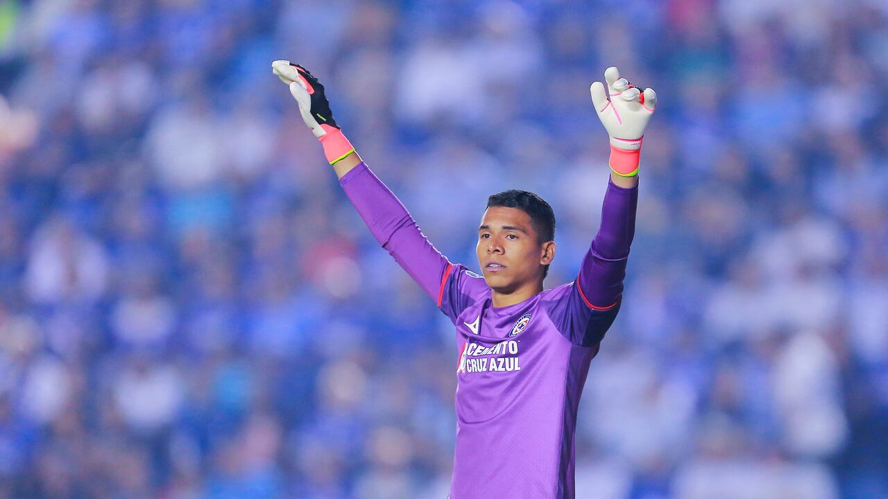 Kevin Mier, arquero de Cruz Azul