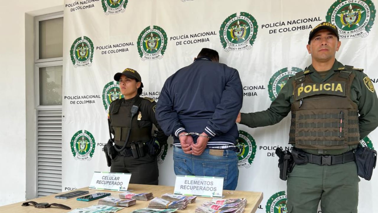 Solo uno de los presuntos ladrones fue capturado.