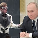 Durante un concierto, Elton John criticó a Vladimir Putin por la invasión de Rusia a Ucrania.