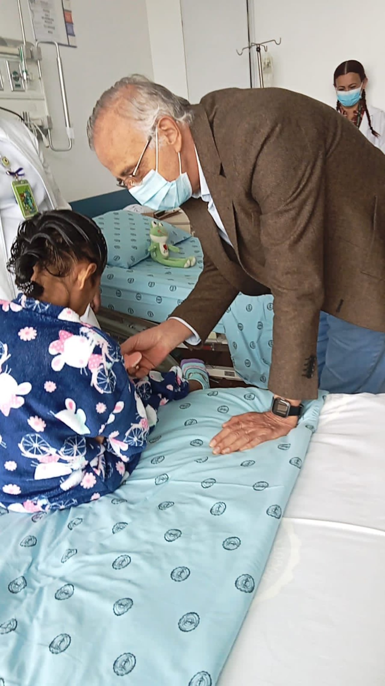 Primera imagen de los niños encontrados.