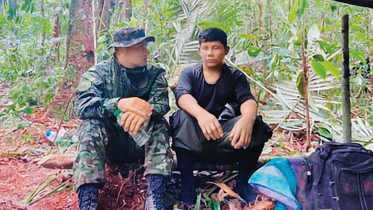 Manuel Ranoque participó en las labores de búsqueda en compañía de las autoridades y chamanes que llegaron hasta la selva del Guaviare para encontrar a los cuatro menores. Nunca perdió la esperanza de hallar con vida a sus hijos.