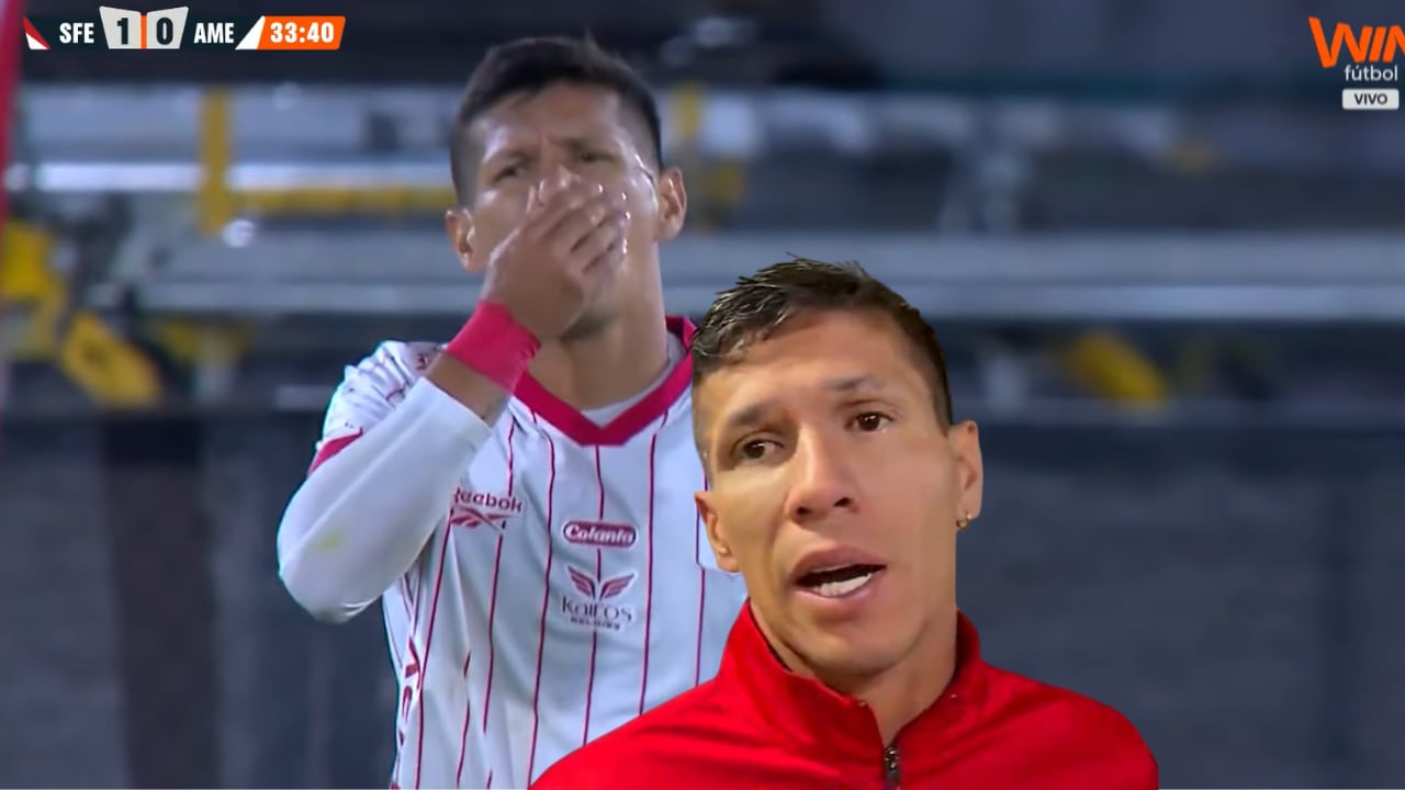 Un error suyo desencadenó el primer gol de Santa Fe en Bogotá.