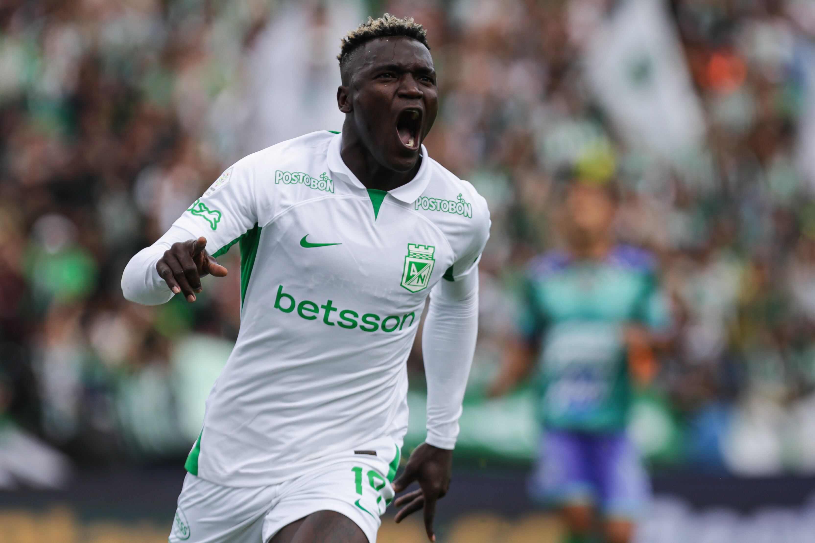 Bogotá. Octubre 27 de 2024. Fortaleza CEIF enfrenta a Atletico Nacional por encuentro válido de la Liga BetPlay II 2024 de la fecha 15, en el estadio Nemesio Camacho El Campin. (Colprensa - Cristian Bayona)