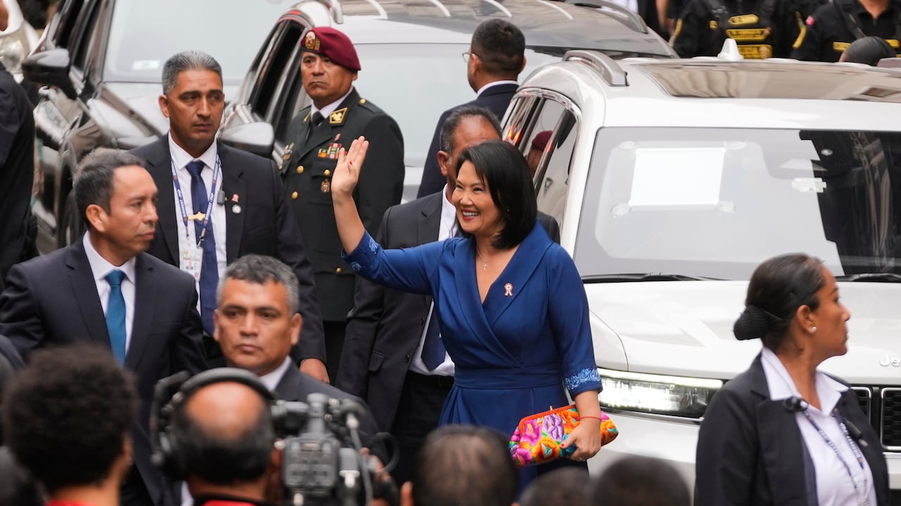 La presidenta electa Keiko Fujimori.