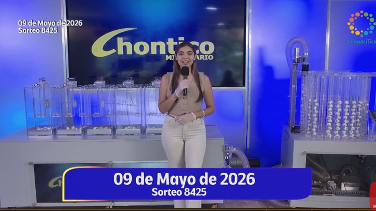 Chontico Día y Noche del 9 de mayo de 2026.