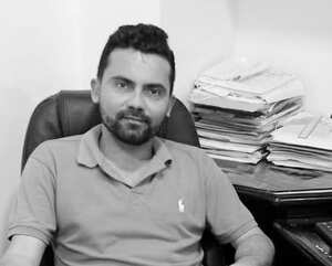 El periodista Rafael Emiro Moreno.