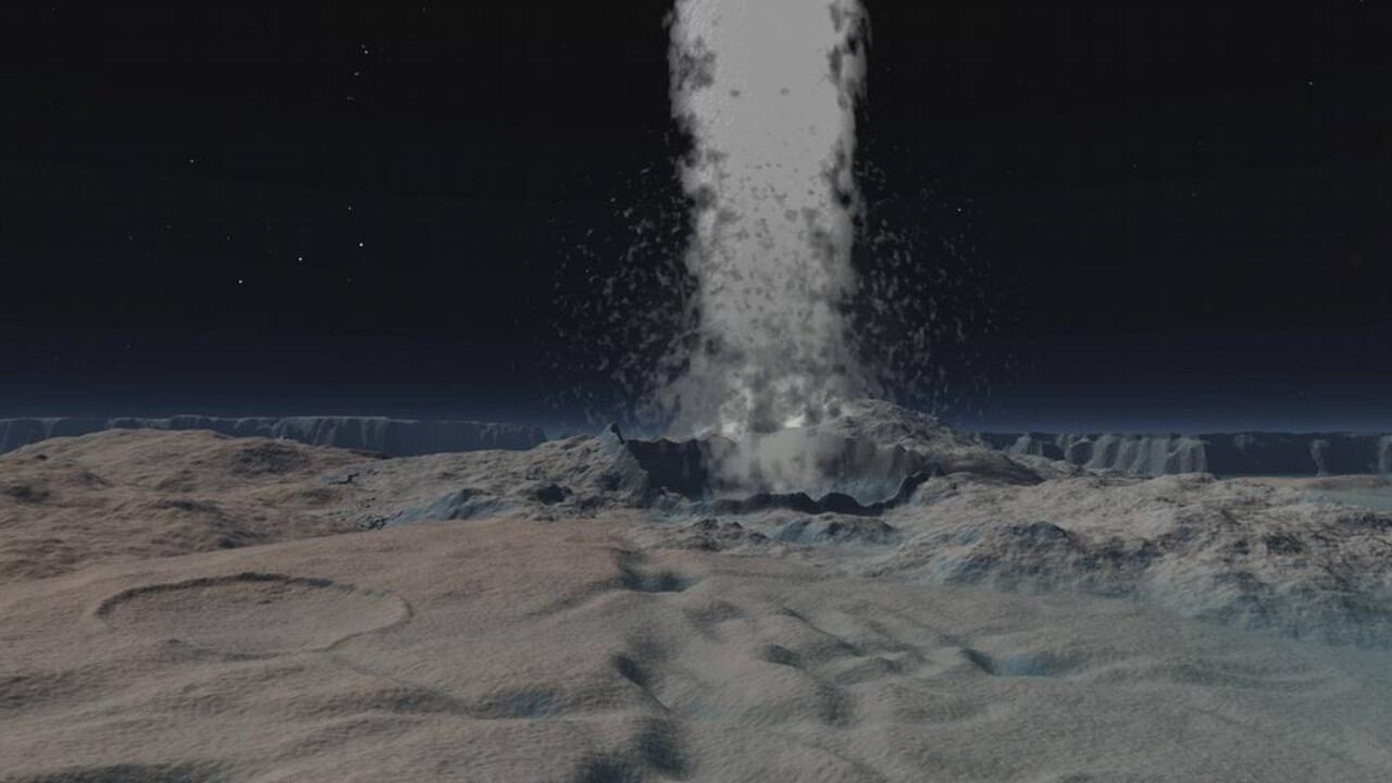Los criovolcanes de Tritón, luna de Neptuno, expulsan material a kilómetros de altura, un fenómeno similar al observado ahora en el cometa interestelar 3I/ATLAS.