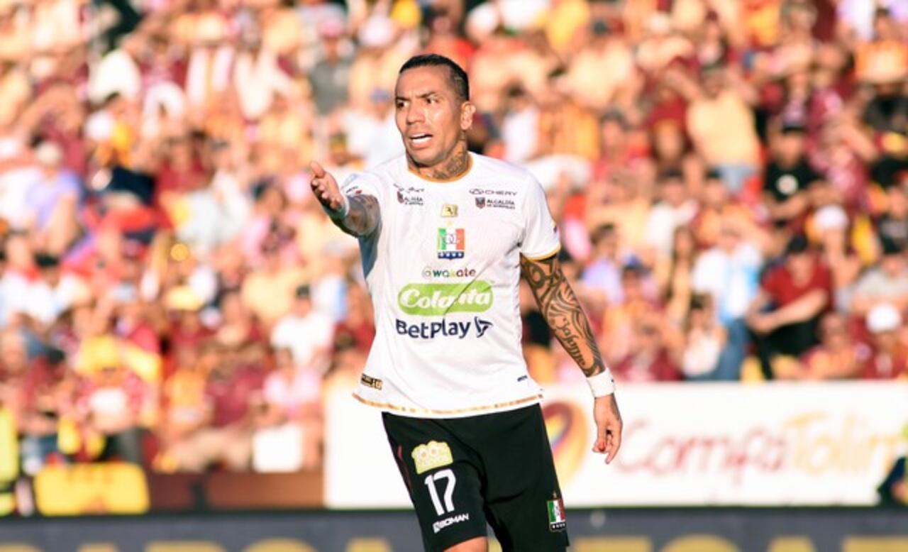 Dayro Moreno, jugador al servicio del Once Caldas de Manizales.