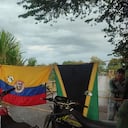 Los habitantes de Campo Dos salieron a protestar.