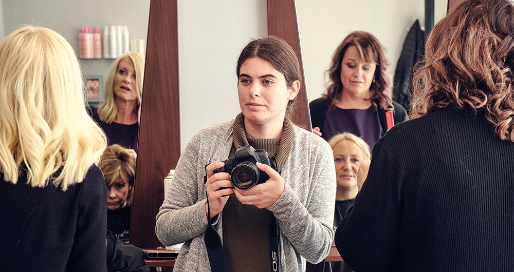 Para Yara la cámara no es solo una cámara...