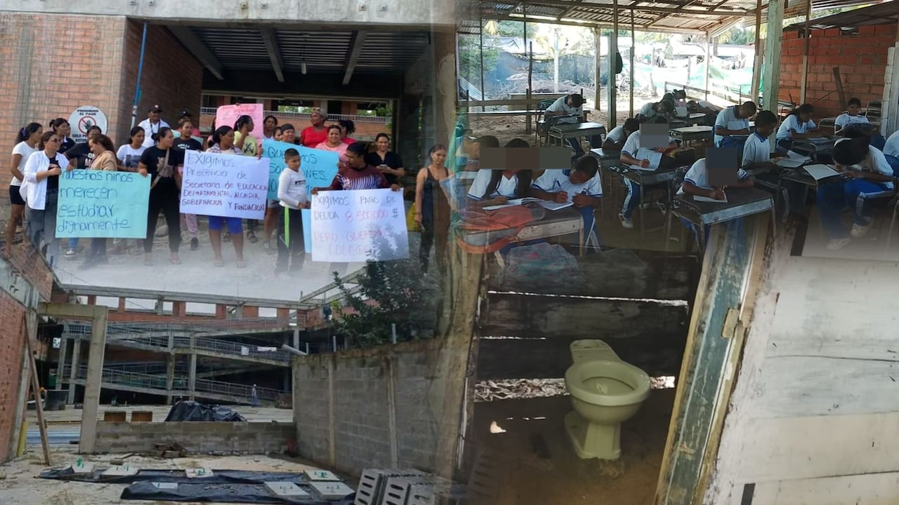 Paro en Mutatá por la no entrega de un colegio.