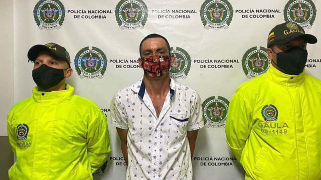 Edmar Aibardo Giraldo Areiza, presunto responsable del hecho.