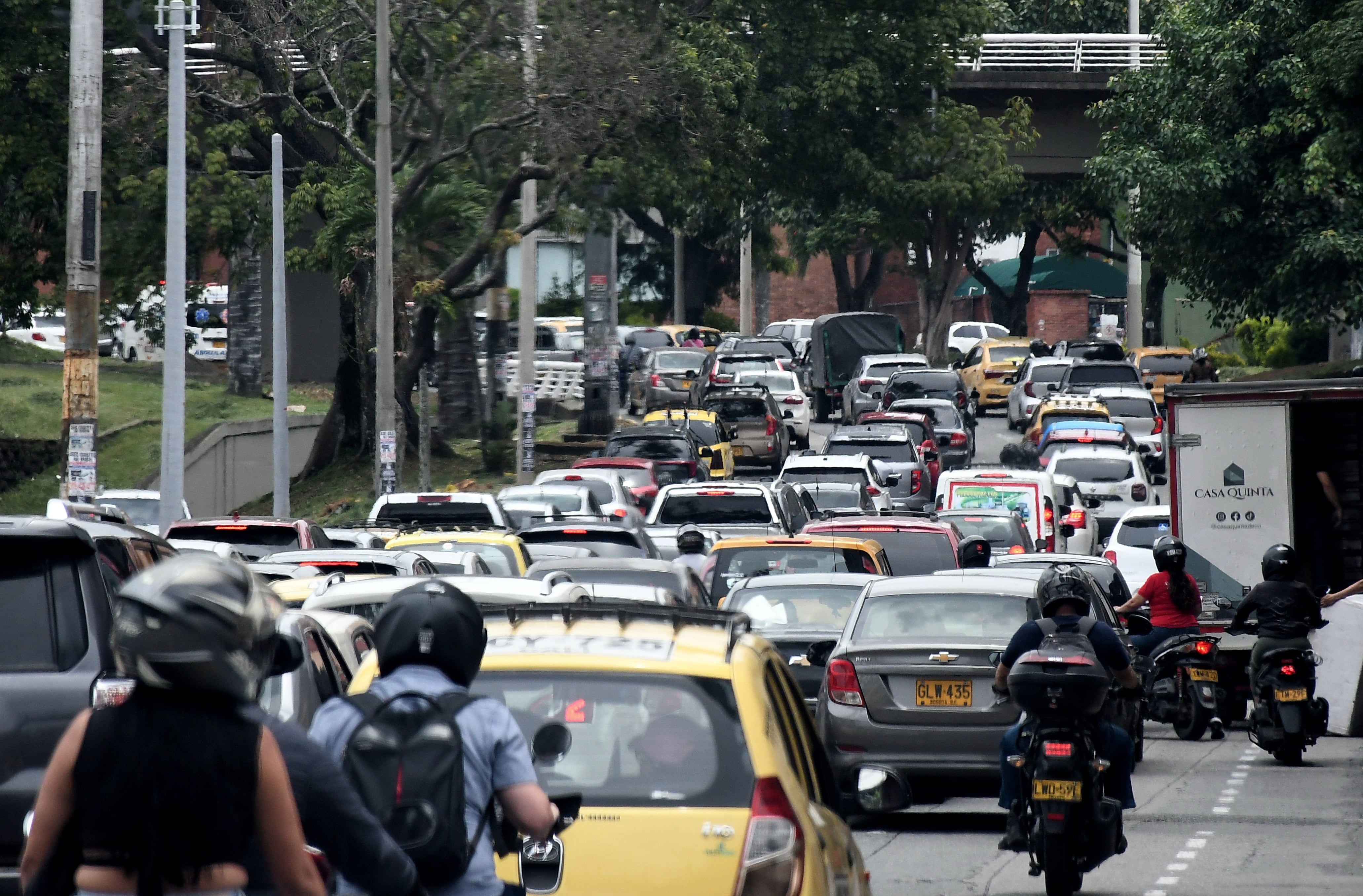 Cali: Movilidad día sin carro, 4 de mayo.  Foto José L Guzmán. EL País