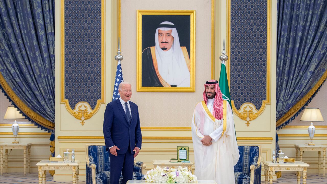 (Photo by Bandar AL-JALOUD / various sources / AFP) / RESTRICTED TO EDITORIAL USE - MANDATORY CREDIT "AFP PHOTO / SAUDI ROYAL PALACE/BANDAR ALGALOUD" - NO MARKETING NO ADVERTISING CAMPAIGNS - DISTRIBUTED AS A SERVICE TO CLIENTS