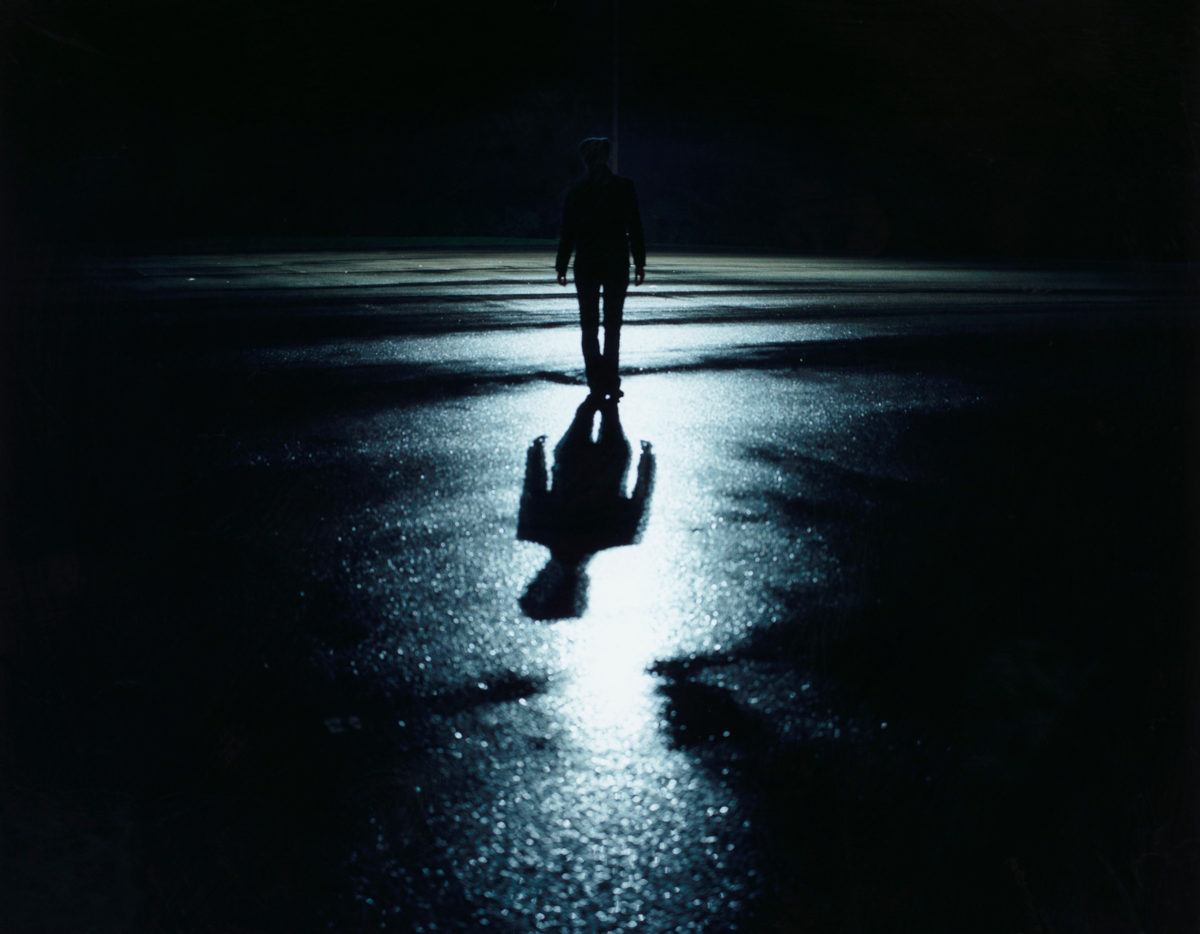 Silueta de una persona. Imagen de referencia.