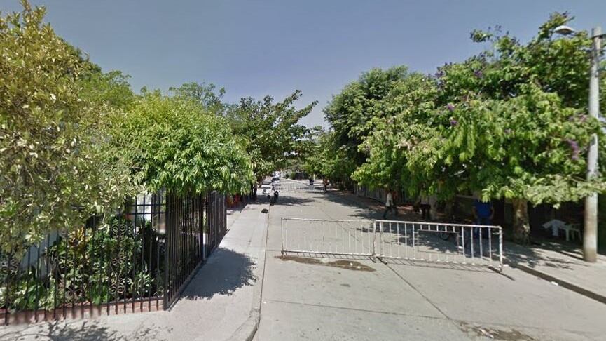 Inmediaciones al centro carcelario La Permanente