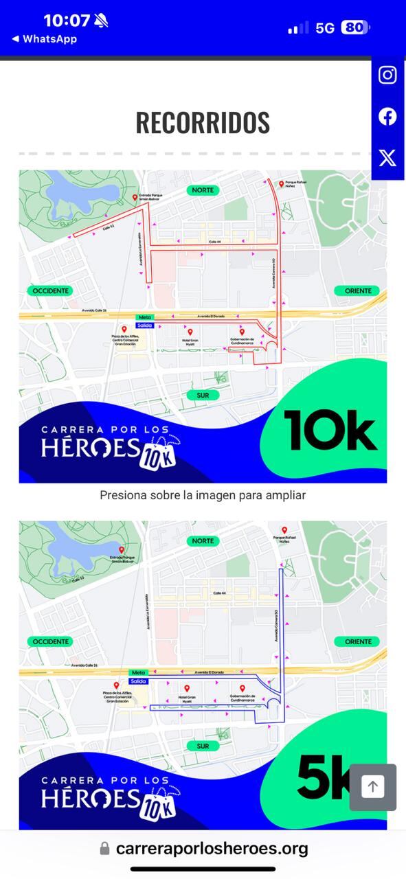 Carrera por los Héroes 2024