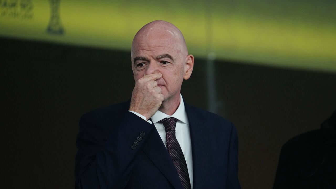 Gianni Infantino, presidente de la FIFA.