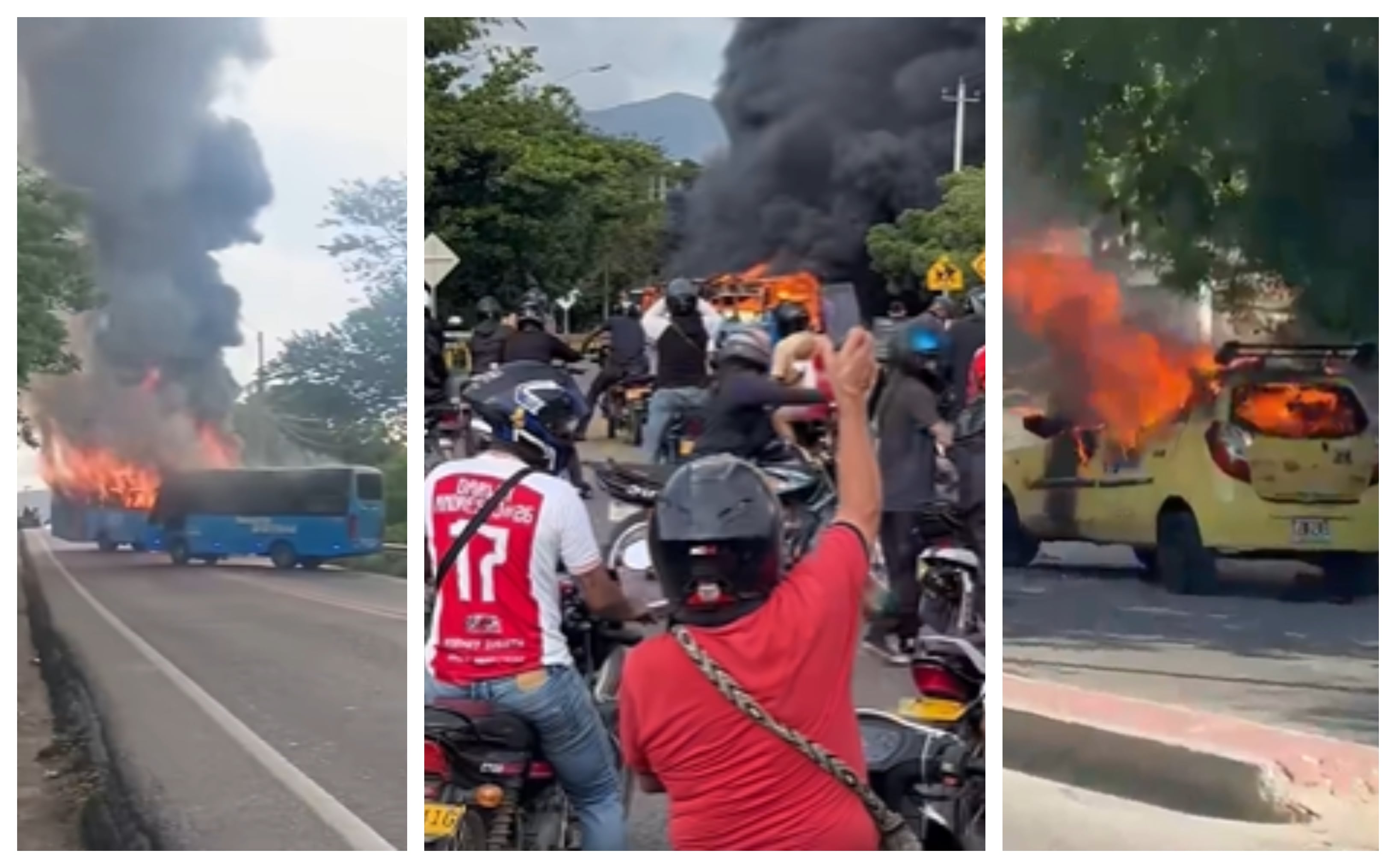 Grave situación de orden público en Santa Marta por el paro armado ordenado por las Autodefensas Conquistadores de la Sierra.