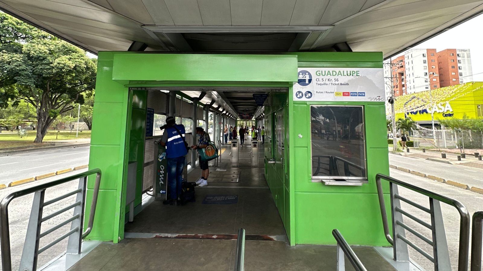 Concurrida estación del MIO en Cali cambia de nombre por petición de la comunidad.