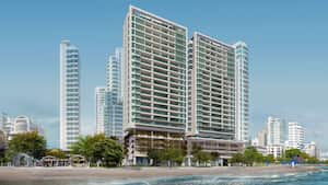 Cada una de las torres cuenta con 47 apartamentos, para un total de 94 unidades, con áreas aproximadas de entre 125 y 285 metros cuadrados.