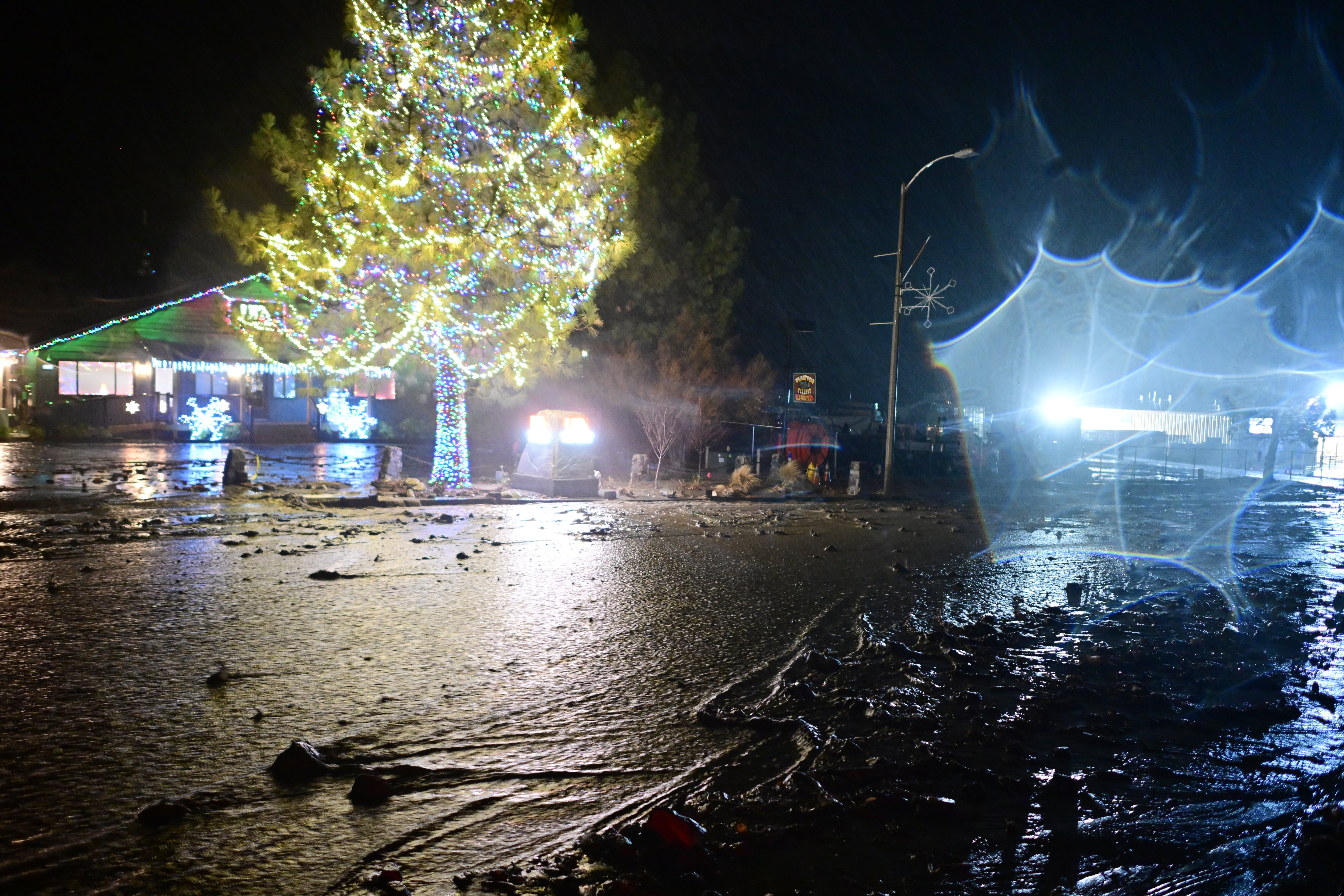 Intensas lluvias en el sur de California