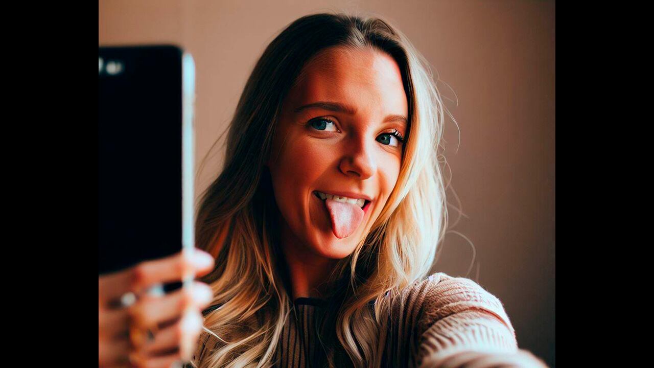 Hay que buscar el fondo adecuado para lograr una estupenda selfie.