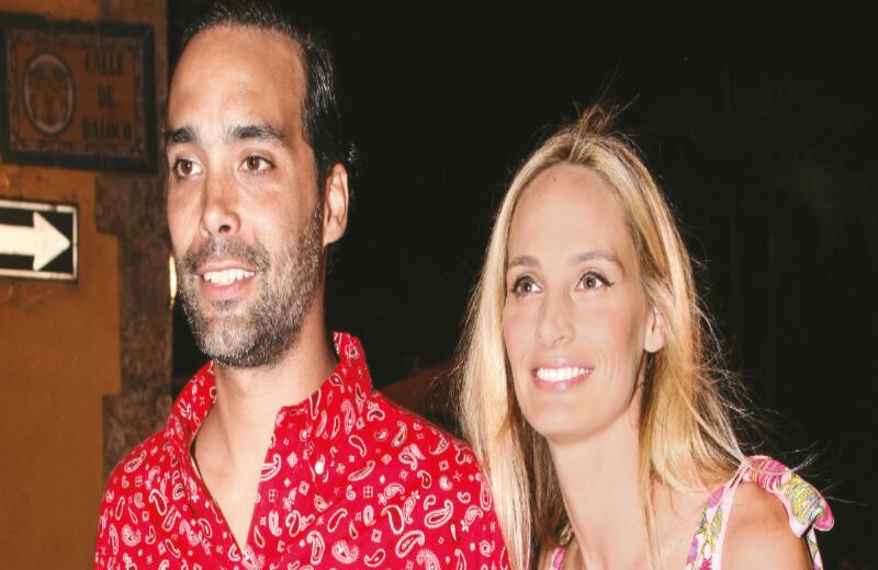 Andrés Santo Domingo y Lauren Santo Domingo.