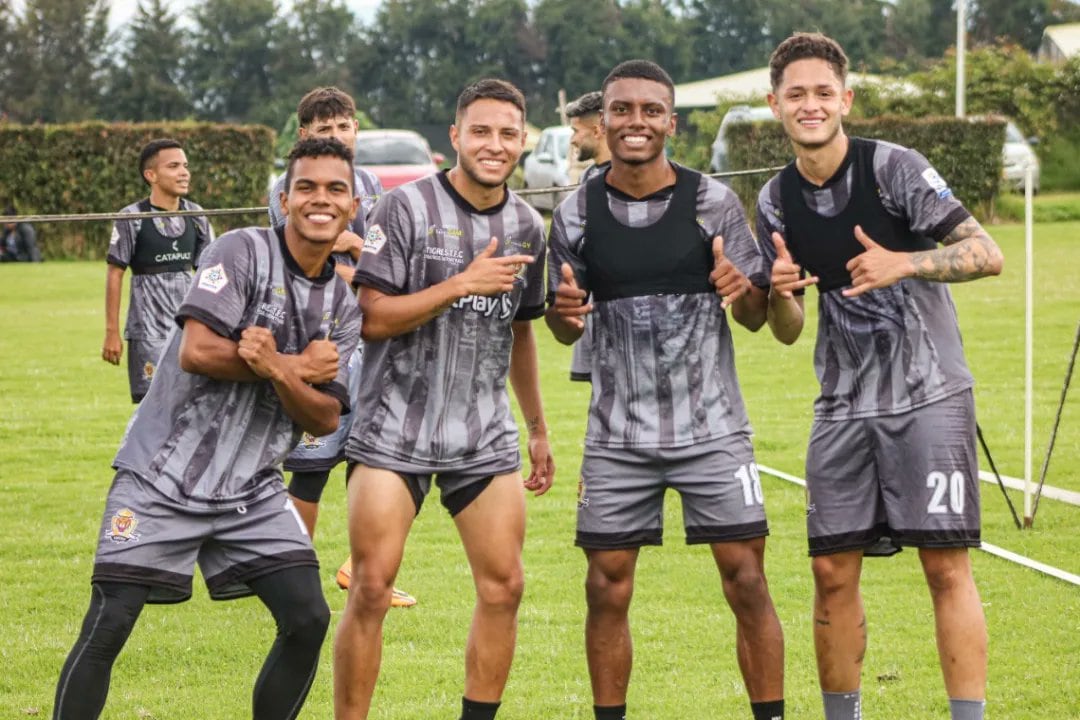 Jugadores del club Tigres FC.