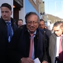 Gustavo Petro en Davos.