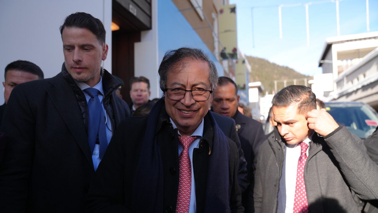 Gustavo Petro está actualmente en Davos, Suiza, en el Foro Económico Mundial.