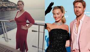 Amy Schumer fue la primera opción para Barbie. Fotos: Instagram y AFP