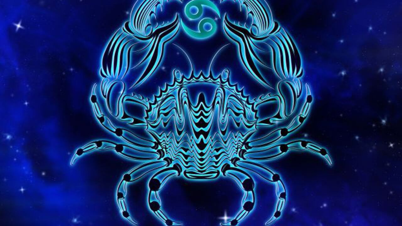 El signo de Cáncer es el cuarto en el zodiaco occidental, representado por un cangrejo.