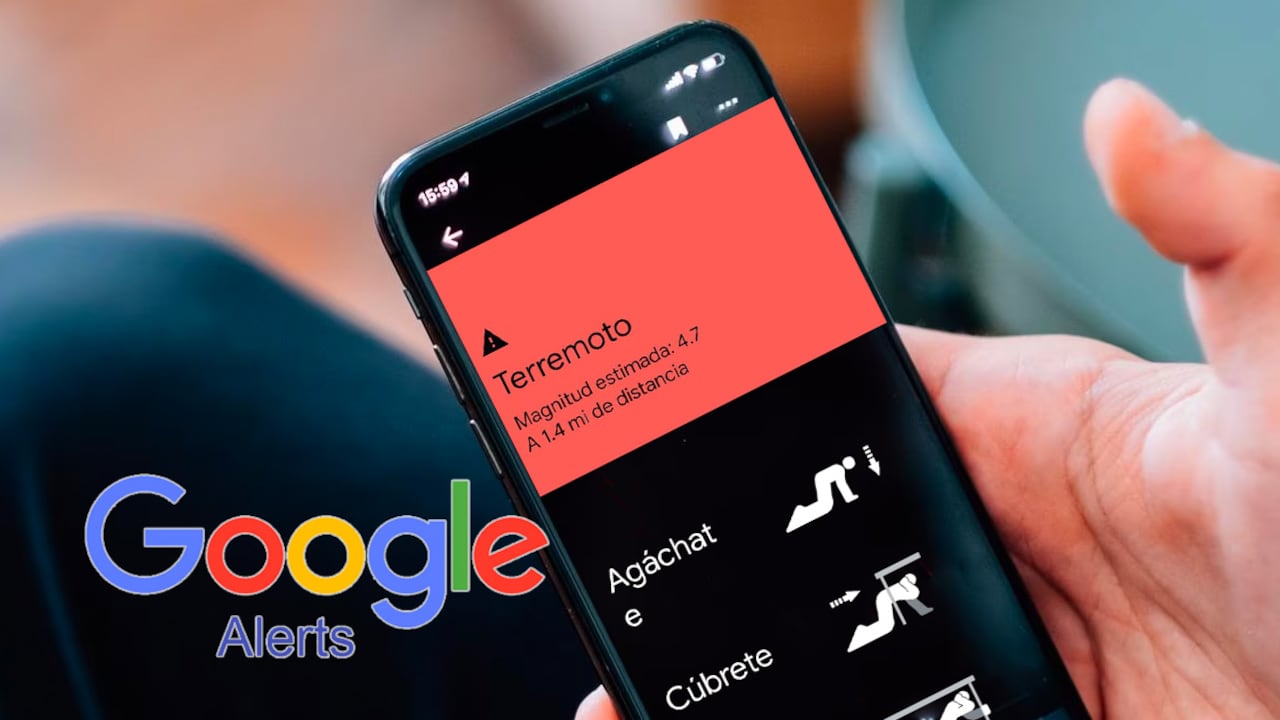 La alerta de Google se ha activado varias veces en diferentes territorios del país.