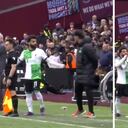 ‘Pelea’ entre Mohamed Salah y Jürgen Klopp en Liverpool