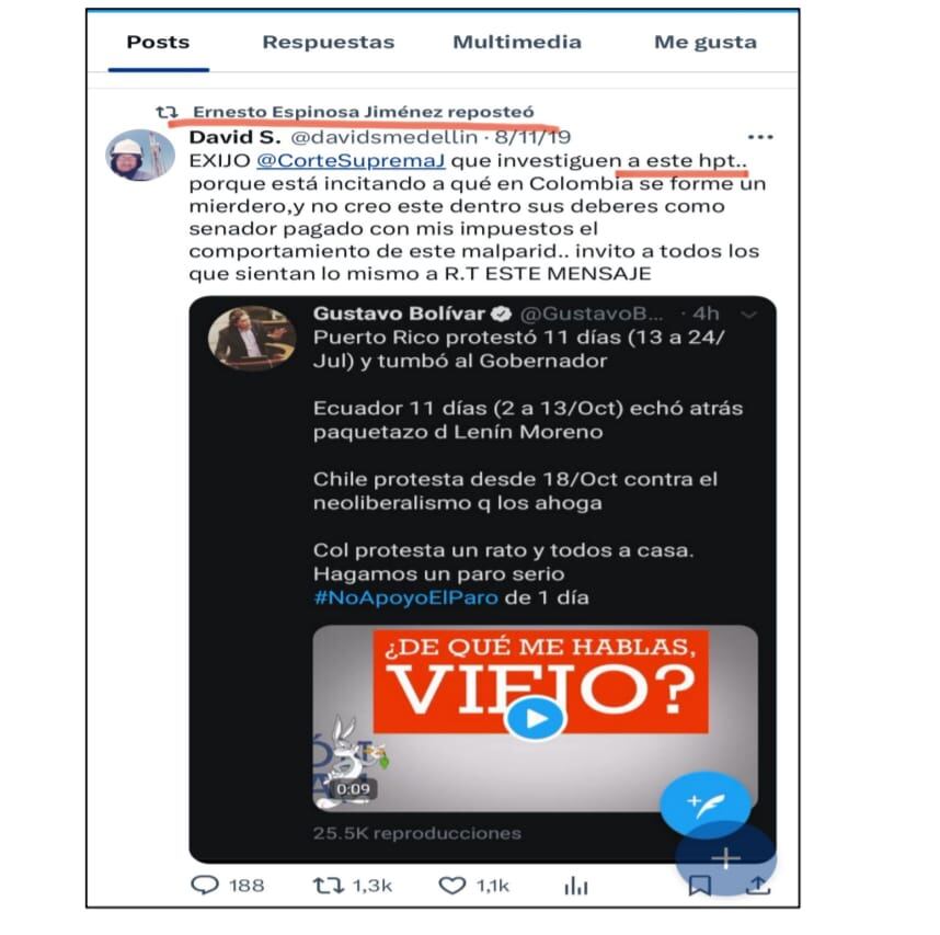 RECUSACIÓN DE ÁLVARO LEYVA CONTRA EL PROCURADOR QUE LLEVA EL JUICIO DISCIPLINARIO