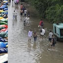 Temperaturas extremas y fuertes lluvias azotan el continente asiático.