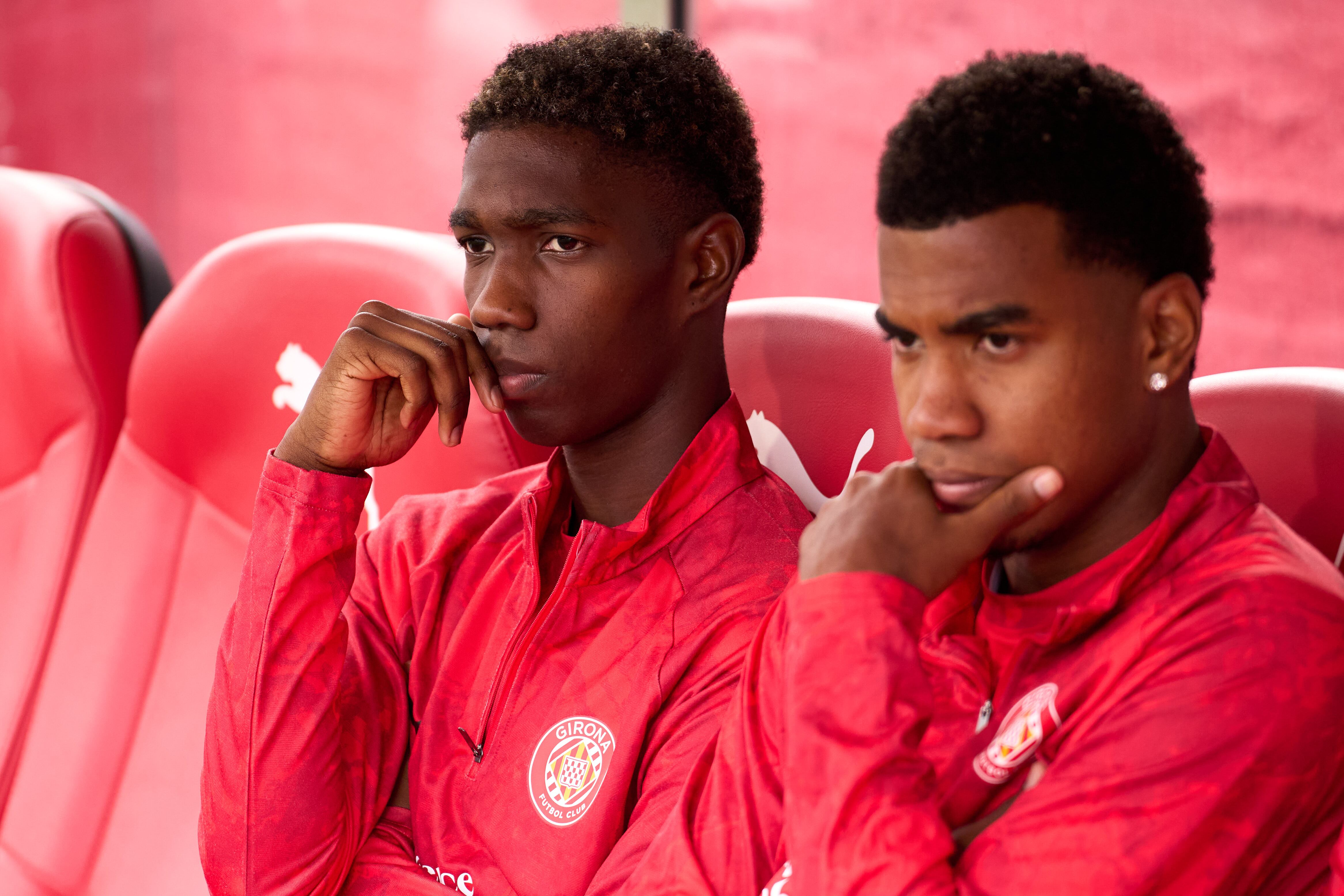 Yaser Asprilla, con medio pie fuera de Girona.