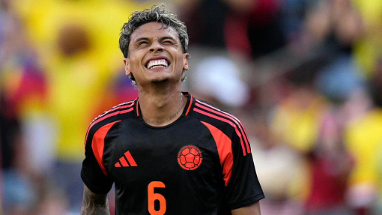 Richard Ríos en Selección Colombia.